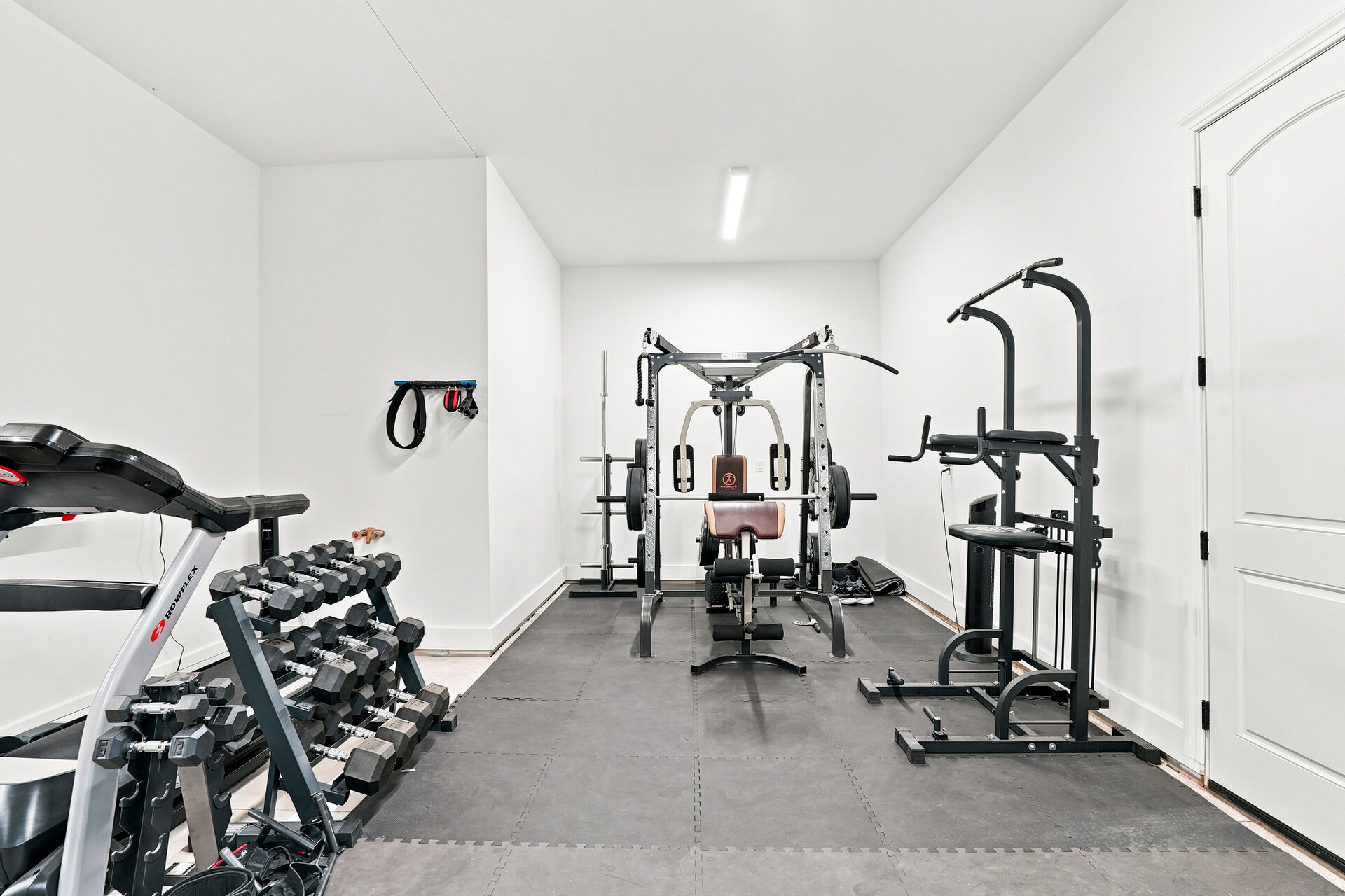 Home gym flex space